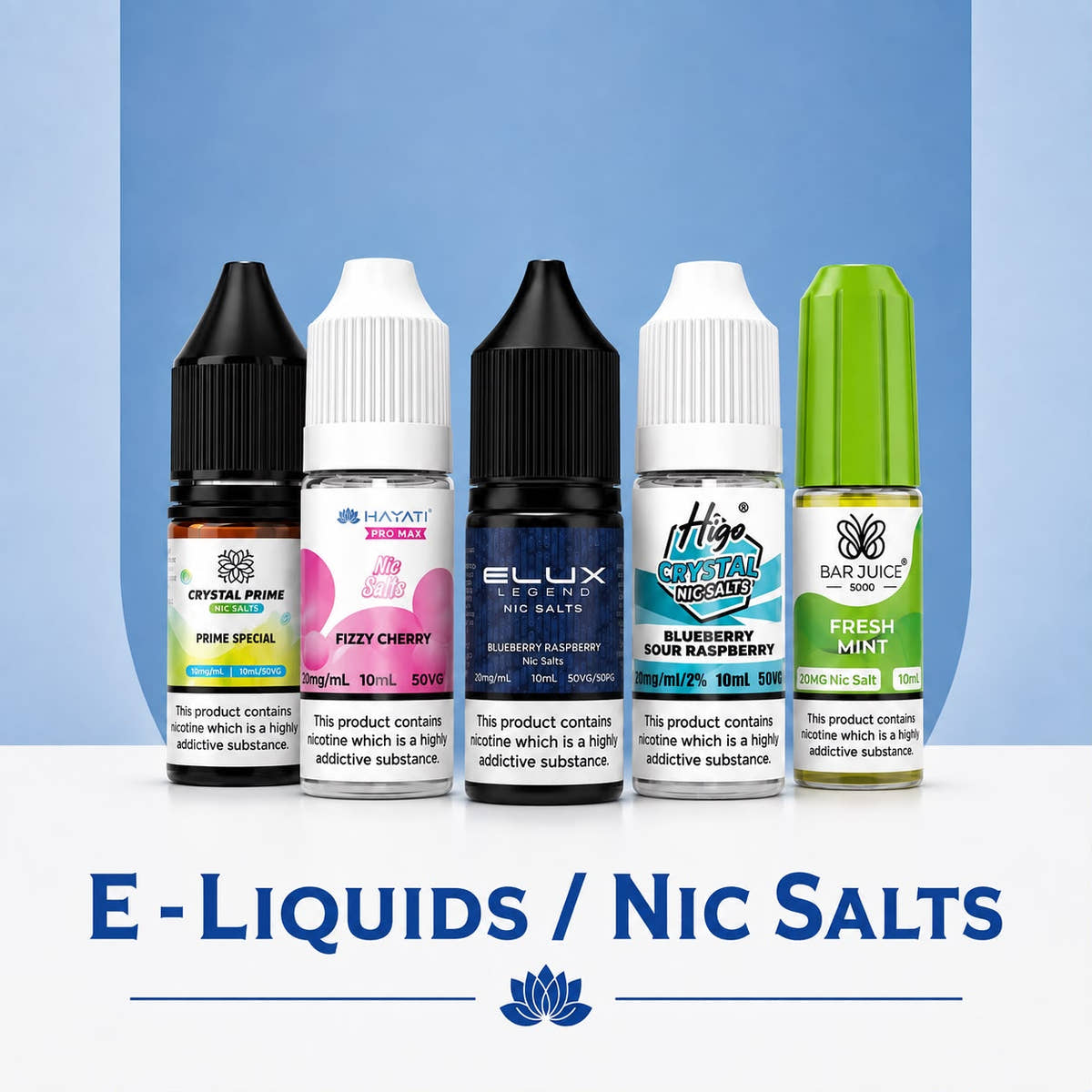Nic Salts Range