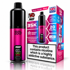 IVG XL 35000 Puff Prefilled Rechargeable Vape Kit – Box of 5 Devices