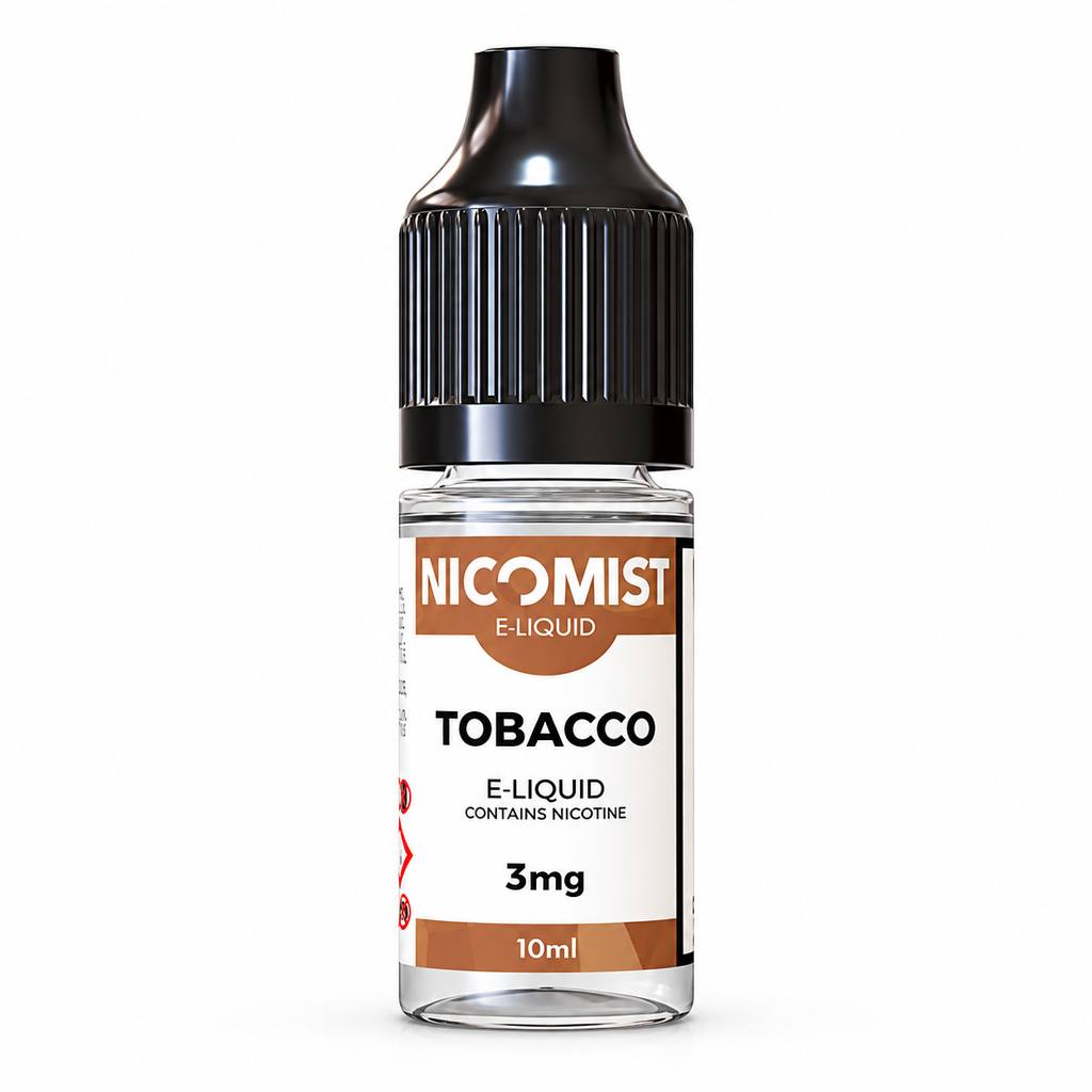 Nicomist E-Liquid 10ml - Bulk Pack of 10 Bottles