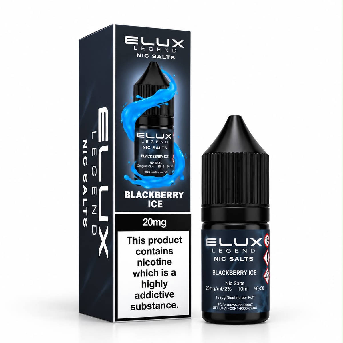 ELUX Legend Nic Salts – Pack of 10
