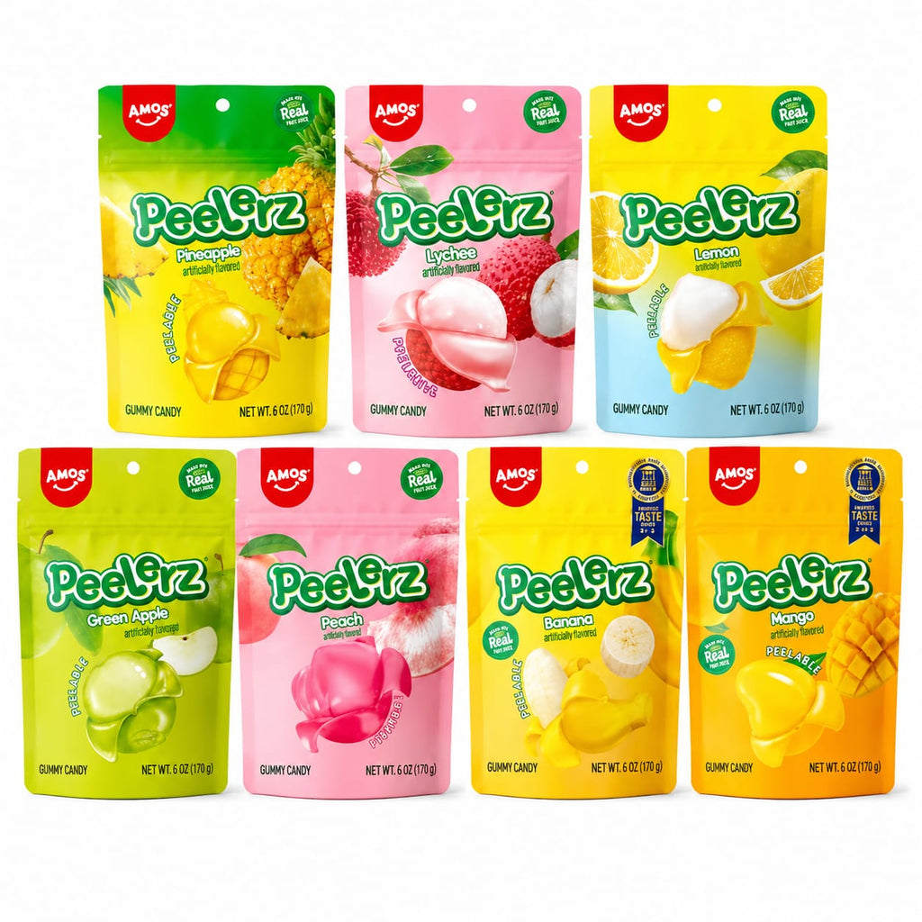 Peelerz Peelable Fruit Gummy Candy – Imported USA Sweets, 170g Pack