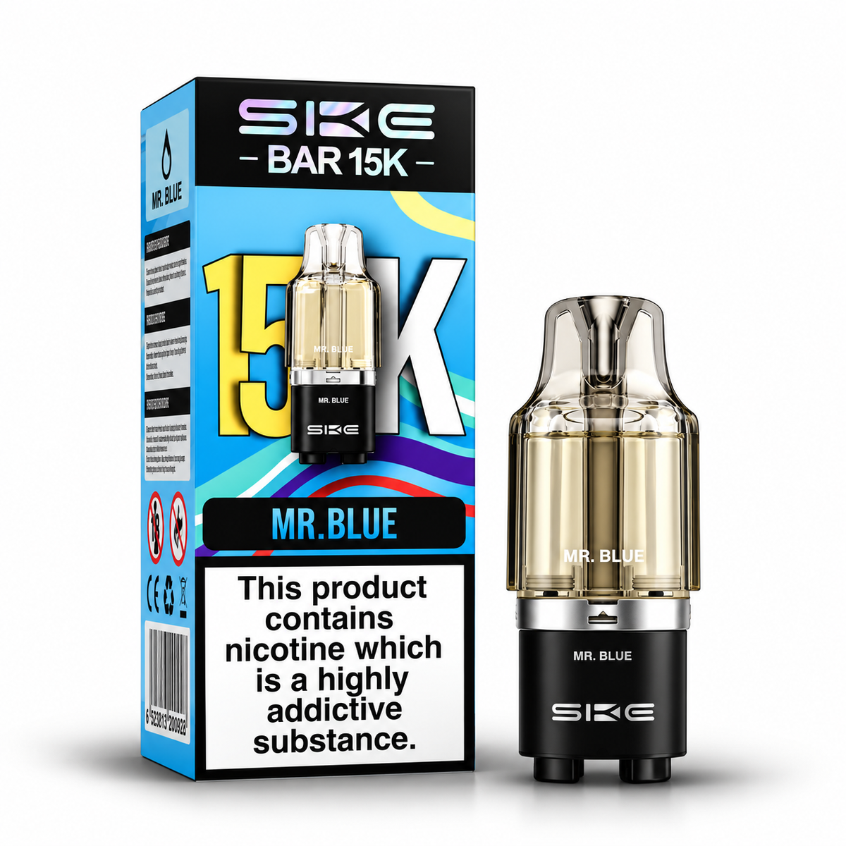 SKE Bar 15K Prefilled Replacement Pod - Single