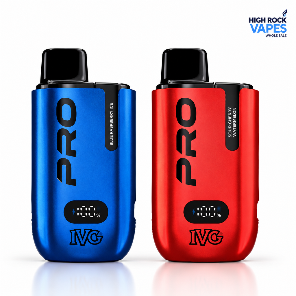 IVG Pro 12 Edition Rechargeable Prefilled Vape Kit – Case of 5 Devices Wholesale price