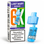 Lost Mary BM6000 Prefilled Replacement Vape Pods – Pack of 5 Cartridges
