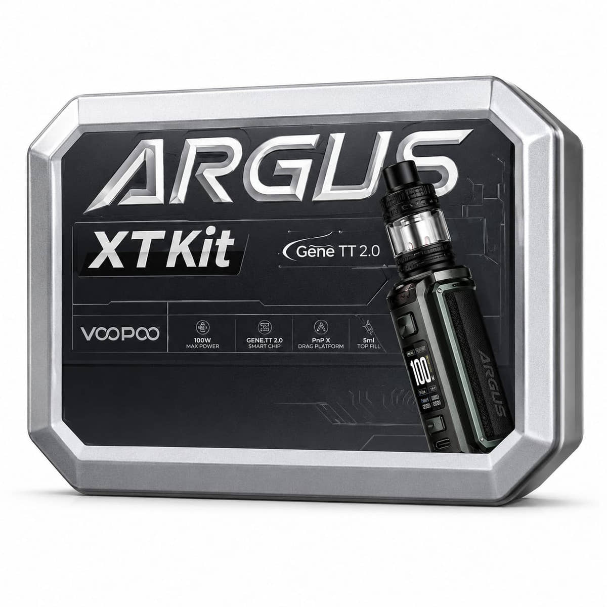 VOOPOO Argus XT 100W Mod Kit – Adjustable Wattage Vape Starter Kit