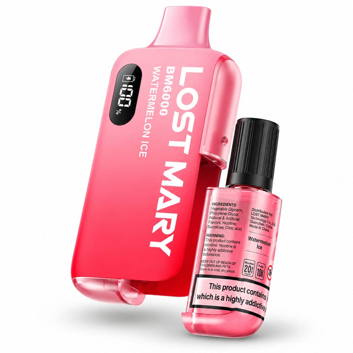Lost Mary BM6000 Prefilled Rechargeable Vape Kit – Case of 5 Devices