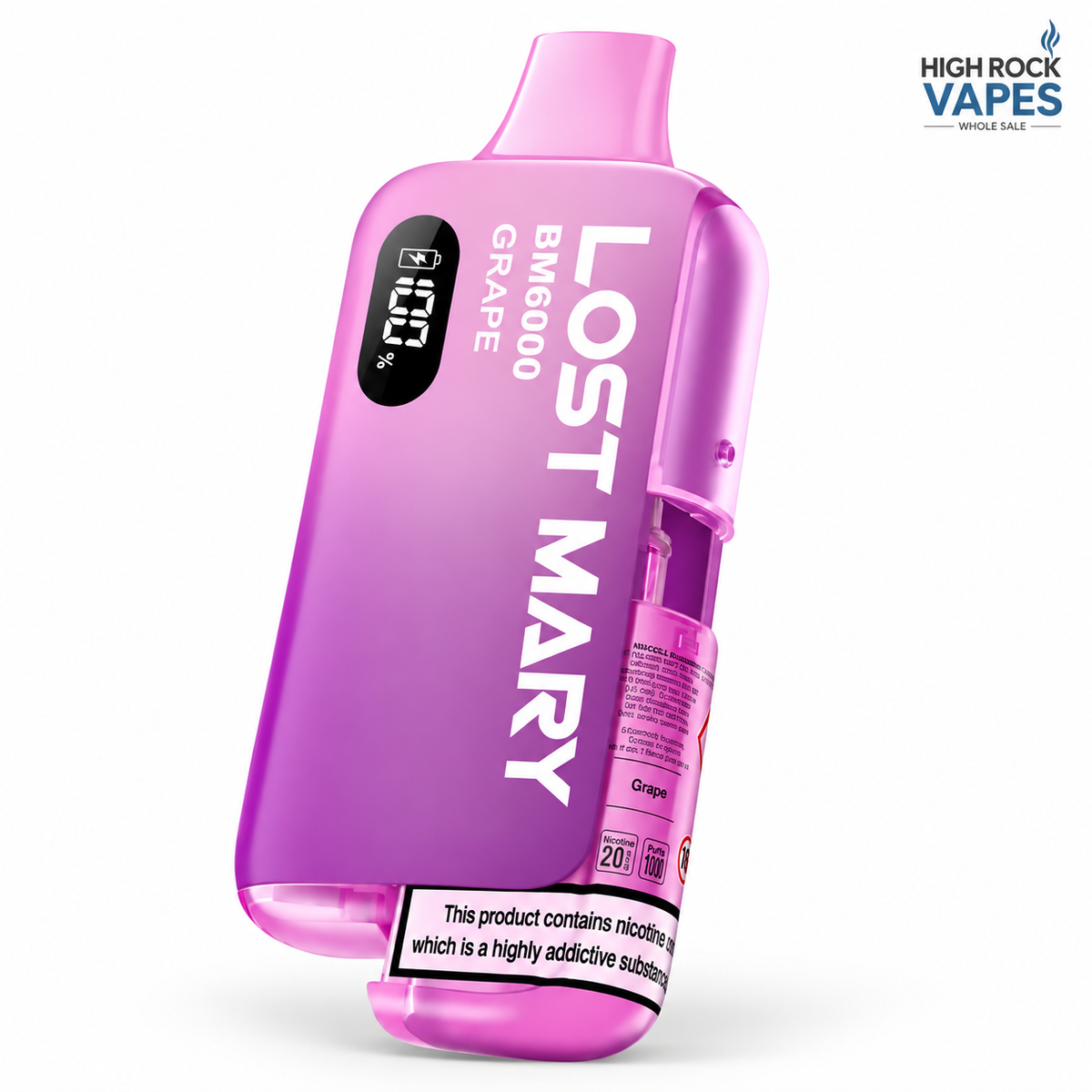 Lost Mary BM6000 Prefilled Rechargeable Vape Kit – Case of 5 Devices