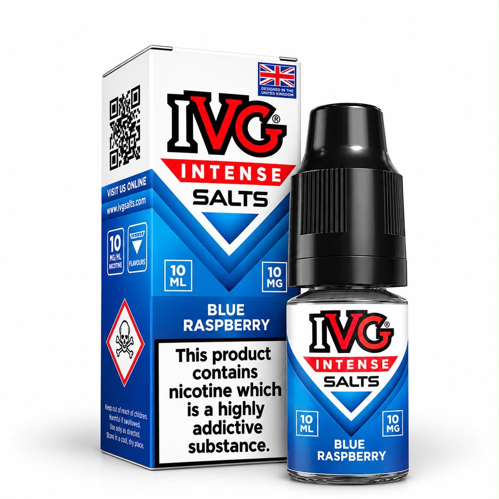 IVG Intense Nicotine Salt E-Liquid – Case of 10 Bottles