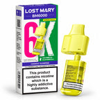 Lost Mary BM6000 Prefilled Replacement Vape Pods – Pack of 5 Cartridges