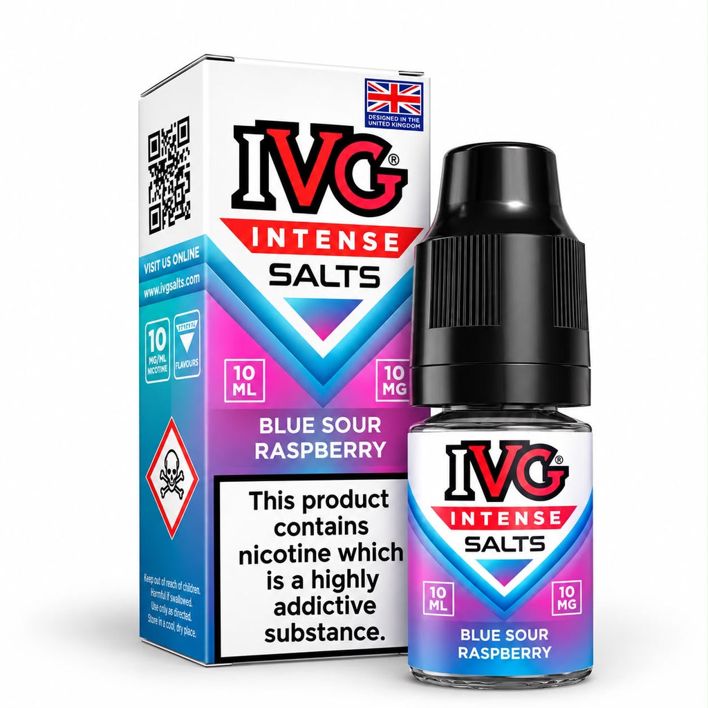 IVG Intense Nicotine Salt E-Liquid – Case of 10 Bottles