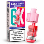 Lost Mary BM6000 Prefilled Replacement Vape Pods – Pack of 5 Cartridges