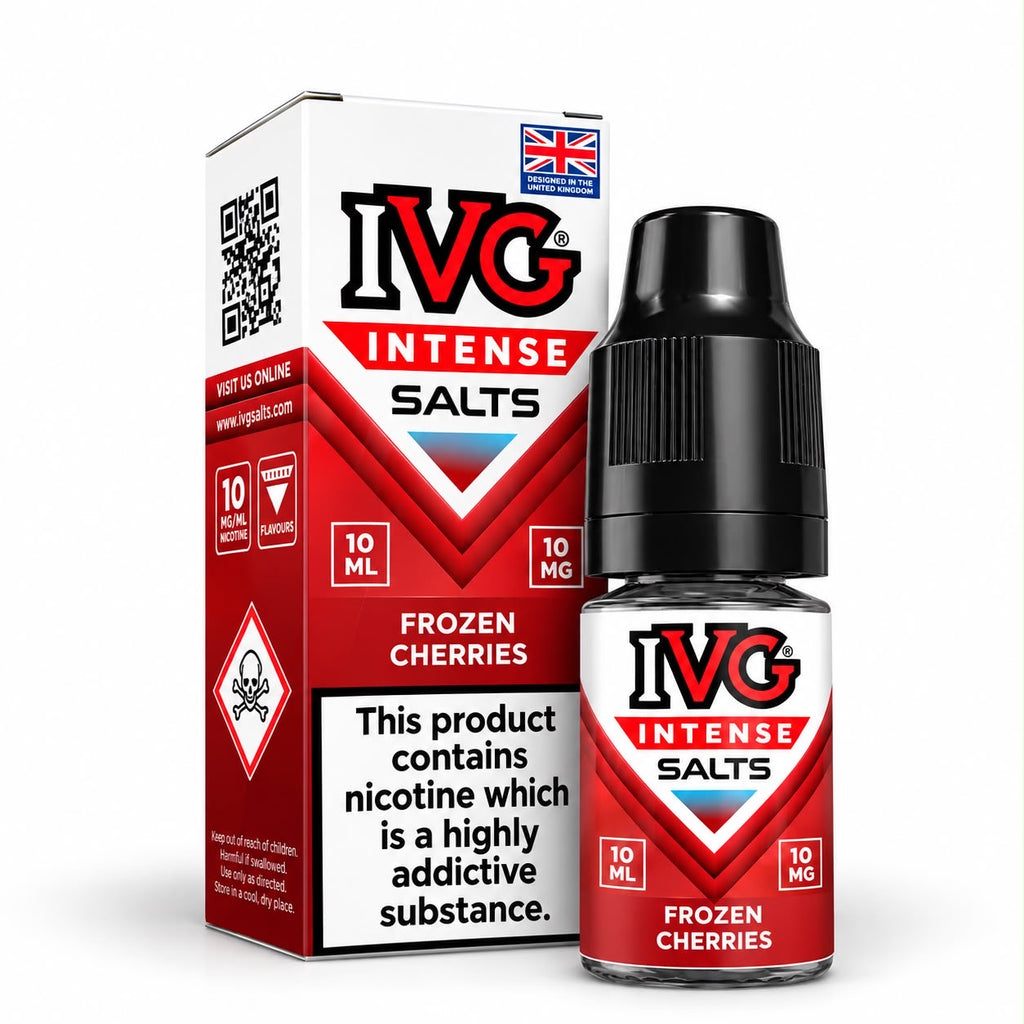 IVG Intense Nicotine Salt E-Liquid – Case of 10 Bottles