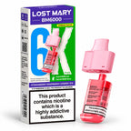 Lost Mary BM6000 Prefilled Replacement Vape Pods – Pack of 5 Cartridges