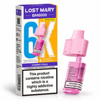 Lost Mary BM6000 Prefilled Replacement Vape Pods – Pack of 5 Cartridges