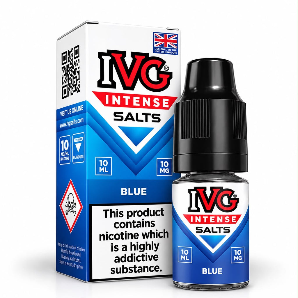 IVG Intense Nicotine Salt E-Liquid – Case of 10 Bottles