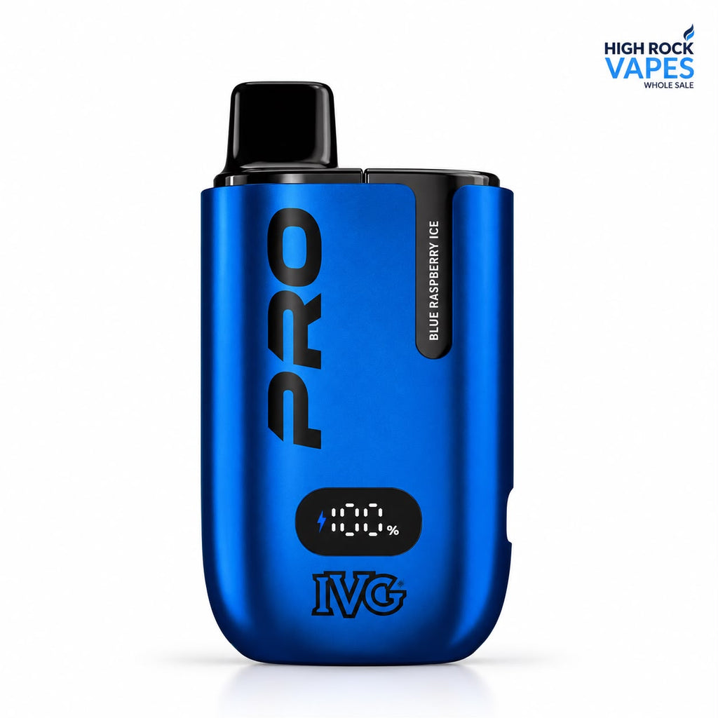 IVG Pro 12 Edition Rechargeable Prefilled Vape Kit – Case of 5 Devices Wholesale price