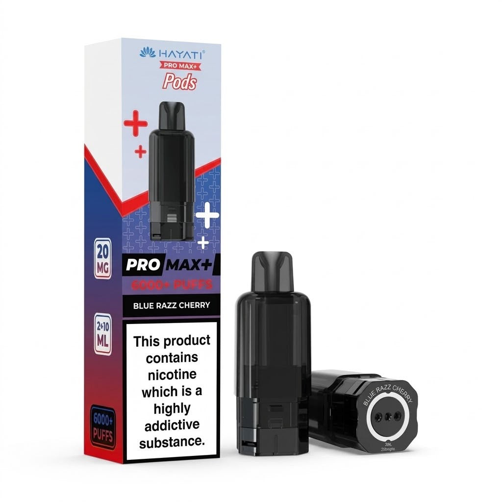 Hayati Pro Max Plus 6000 Puff Pods / Refills  – Pack of 5