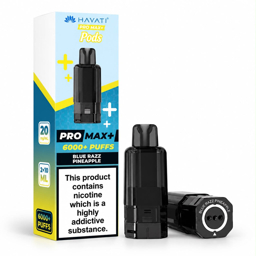 Hayati Pro Max Plus 6000 Puff Pods / Refills  – Pack of 5
