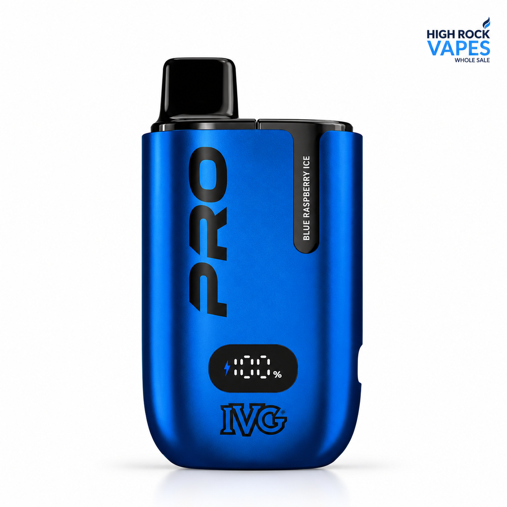 IVG Pro 12 Edition Rechargeable Prefilled Vape Kit – Case of 5 Devices Wholesale price