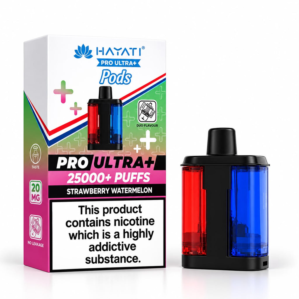 Hayati Pro Ultra Plus 25000 Puff 20mg Prefilled Replacement Pods – Pack of 5