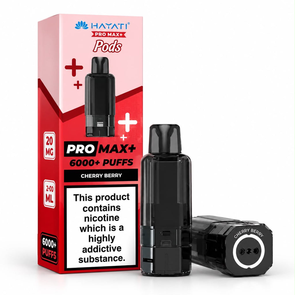 Hayati Pro Max Plus 6000 Puff Pods / Refills  – Pack of 5
