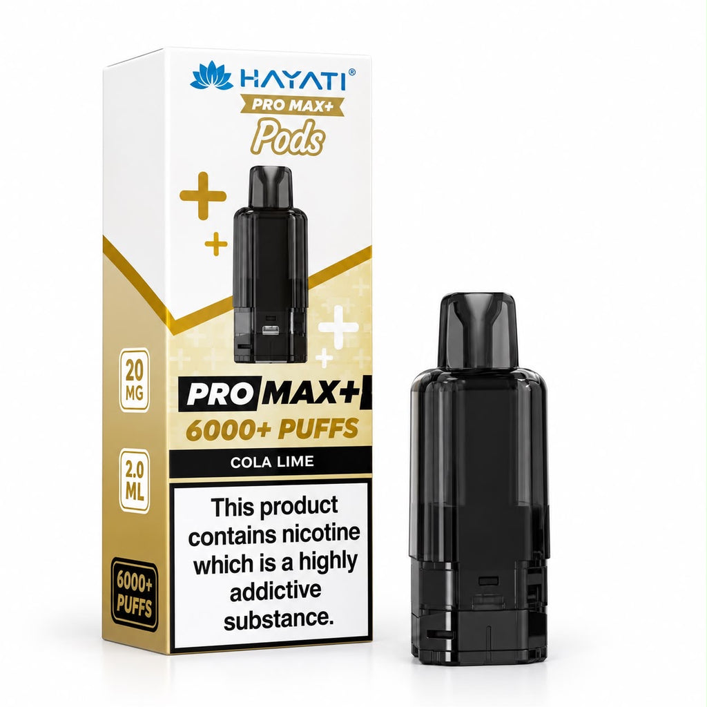 Hayati Pro Max Plus 6000 Puff Pods / Refills  – Pack of 5