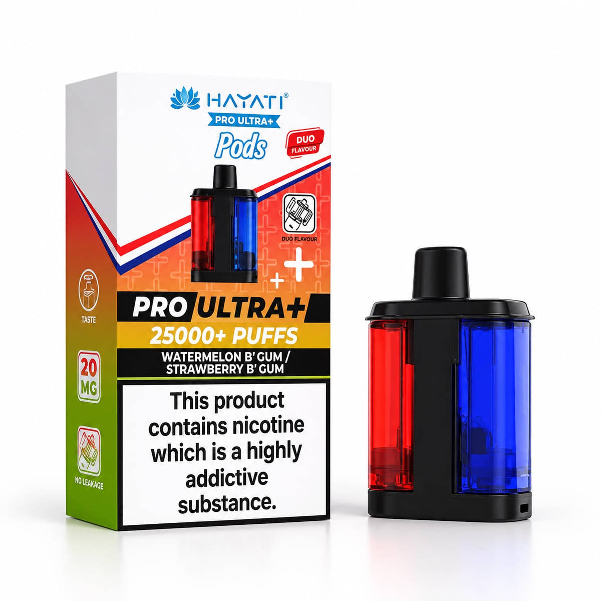 Hayati Pro Ultra Plus 25000 Puff 20mg Prefilled Replacement Pods – Pack of 5