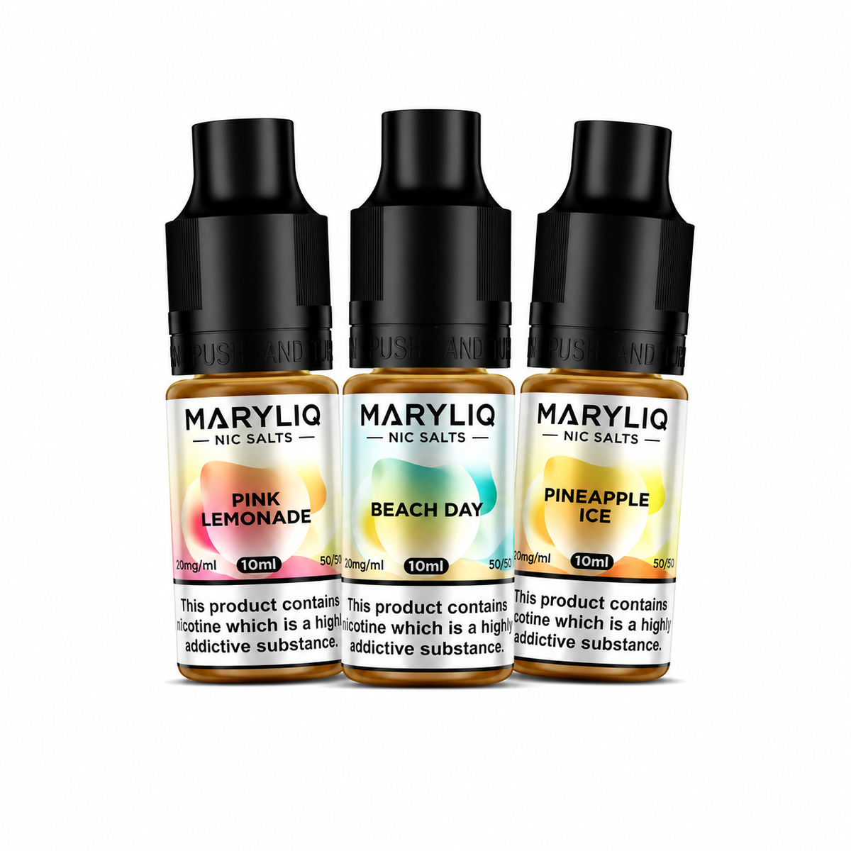 Lost Mary MaryLiq Nicotine Salt 10ml E-Liquid – Case of 10 Bottles