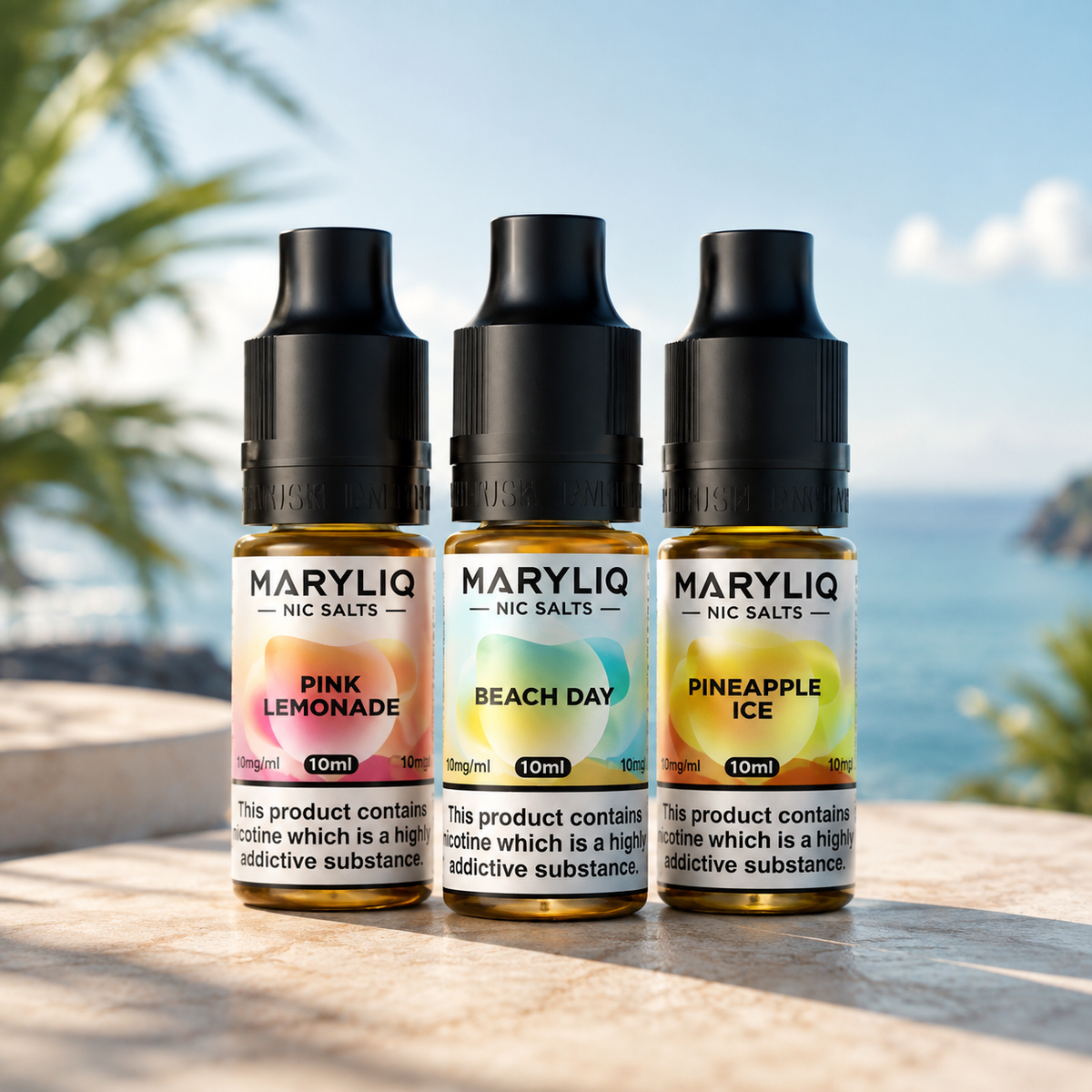 Lost Mary MaryLiq Nicotine Salt 10ml E-Liquid – Case of 10 Bottles