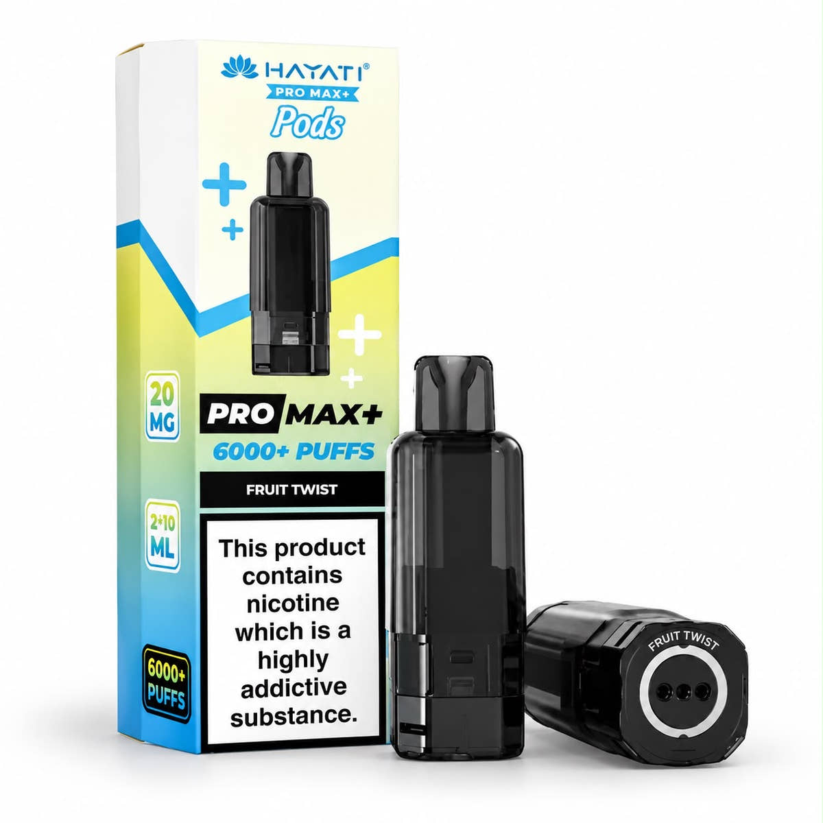 Hayati Pro Max Plus 6000 Puff Pods / Refills  – Pack of 5