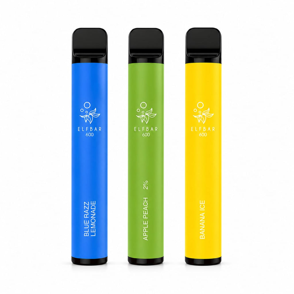 Elf Bar 600 Prefilled Rechargeable Vape Kit – Case of 10 Devices