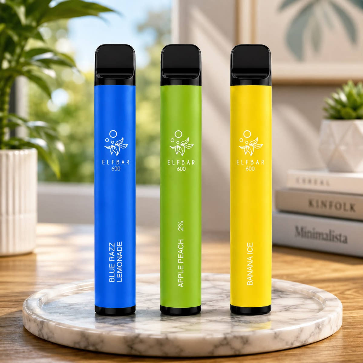Elf Bar 600 Prefilled Rechargeable Vape Kit – Case of 10 Devices