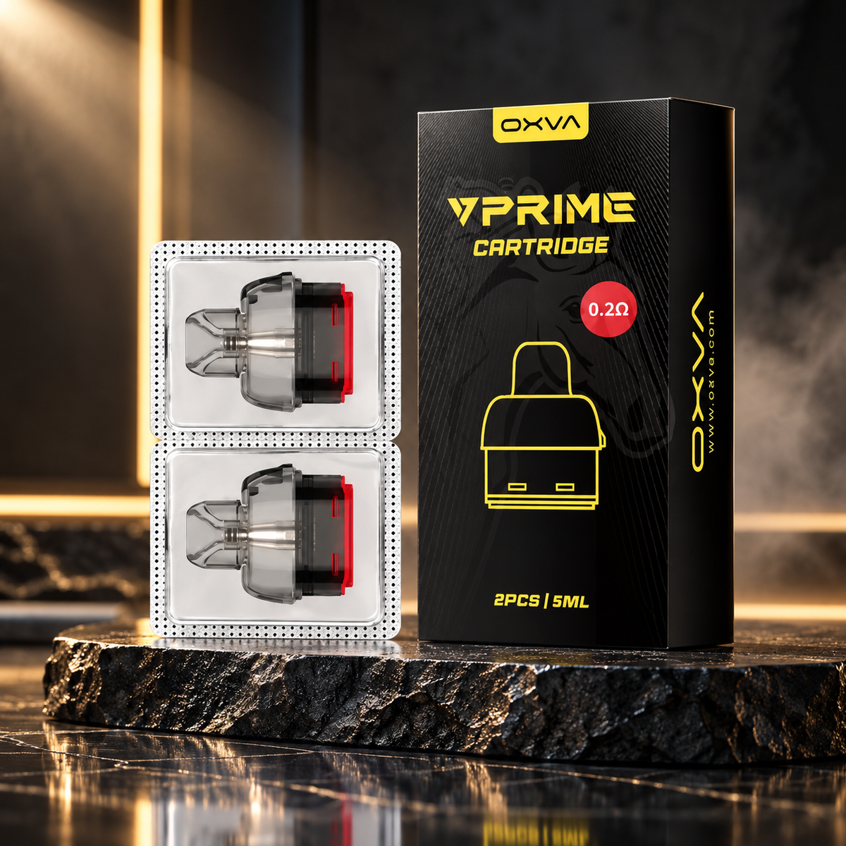 OXVA VPRIME 2ml TPD-Compliant Replacement Pods – Pack of 2