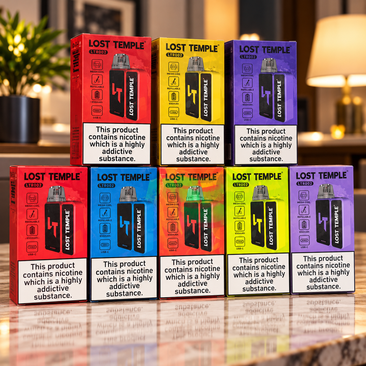 Lost Temple LTR007 Prefilled Pod Device - Single