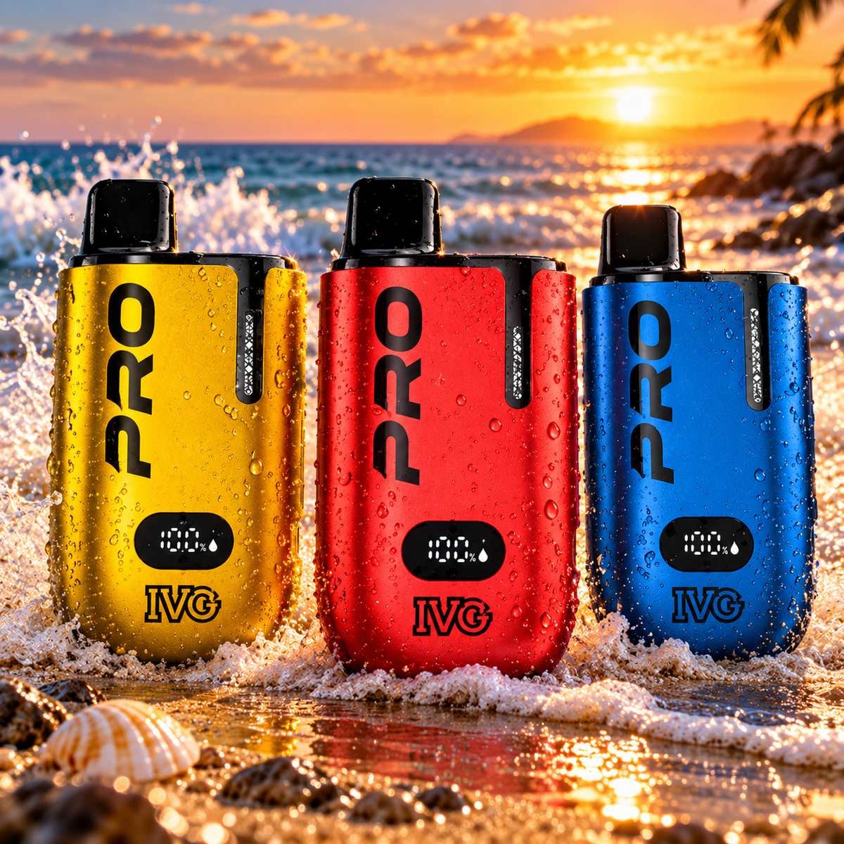 IVG Smart 10K Pro (Pro 12) Zero Nicotine Big Puff Prefilled Vape Kit - Box of 5