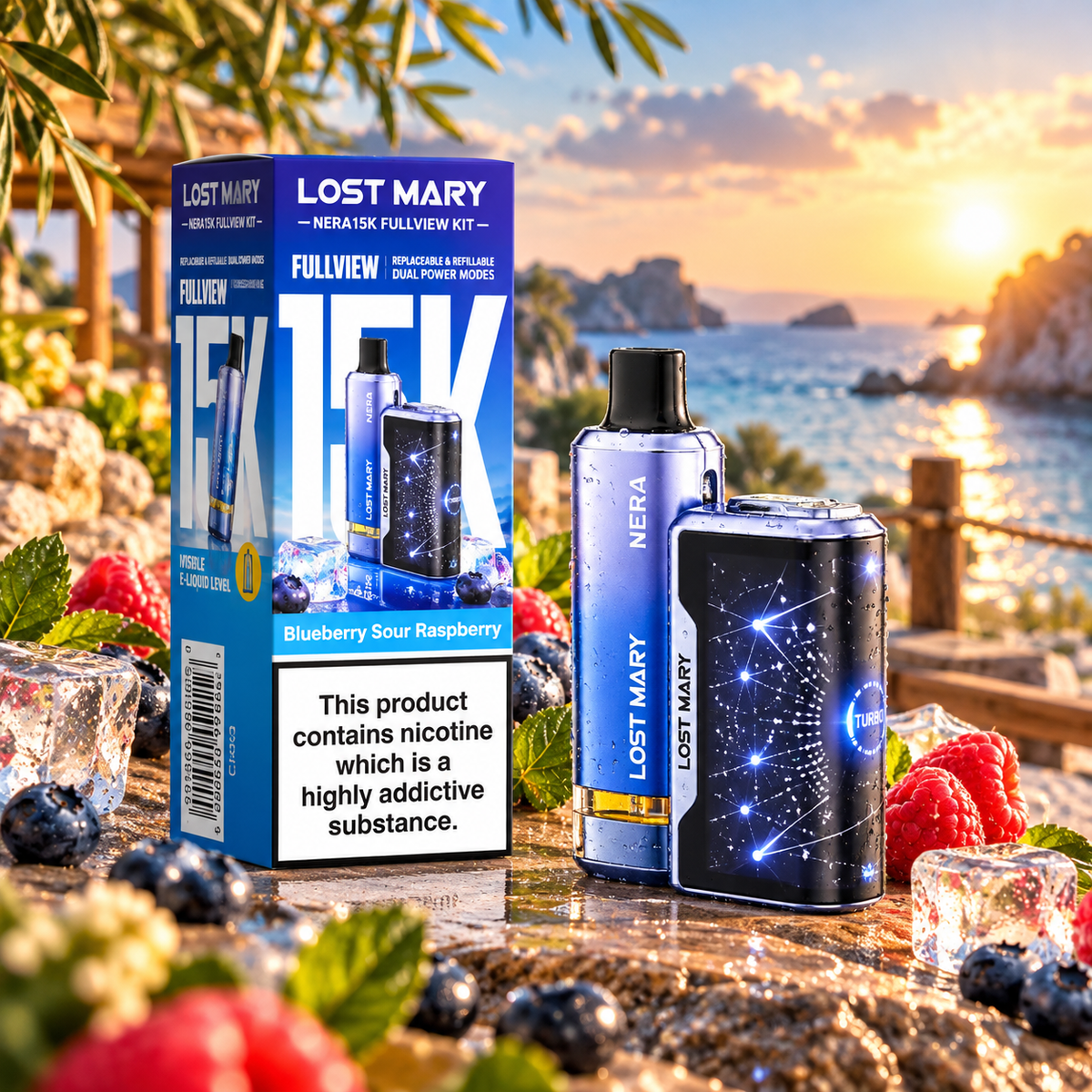 Lost Mary Nera 15K Prefilled Vape Kit – Pack of 5