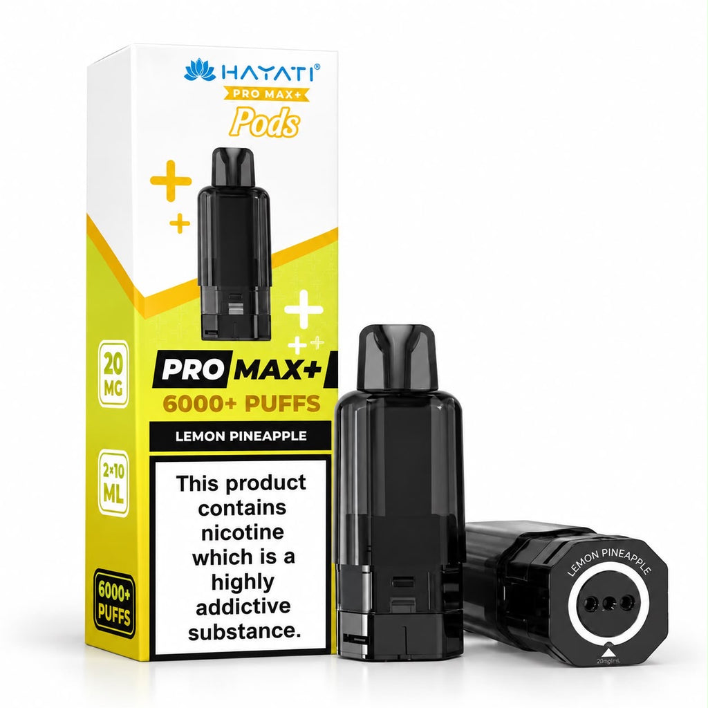 Hayati Pro Max Plus 6000 Puff Pods / Refills  – Pack of 5
