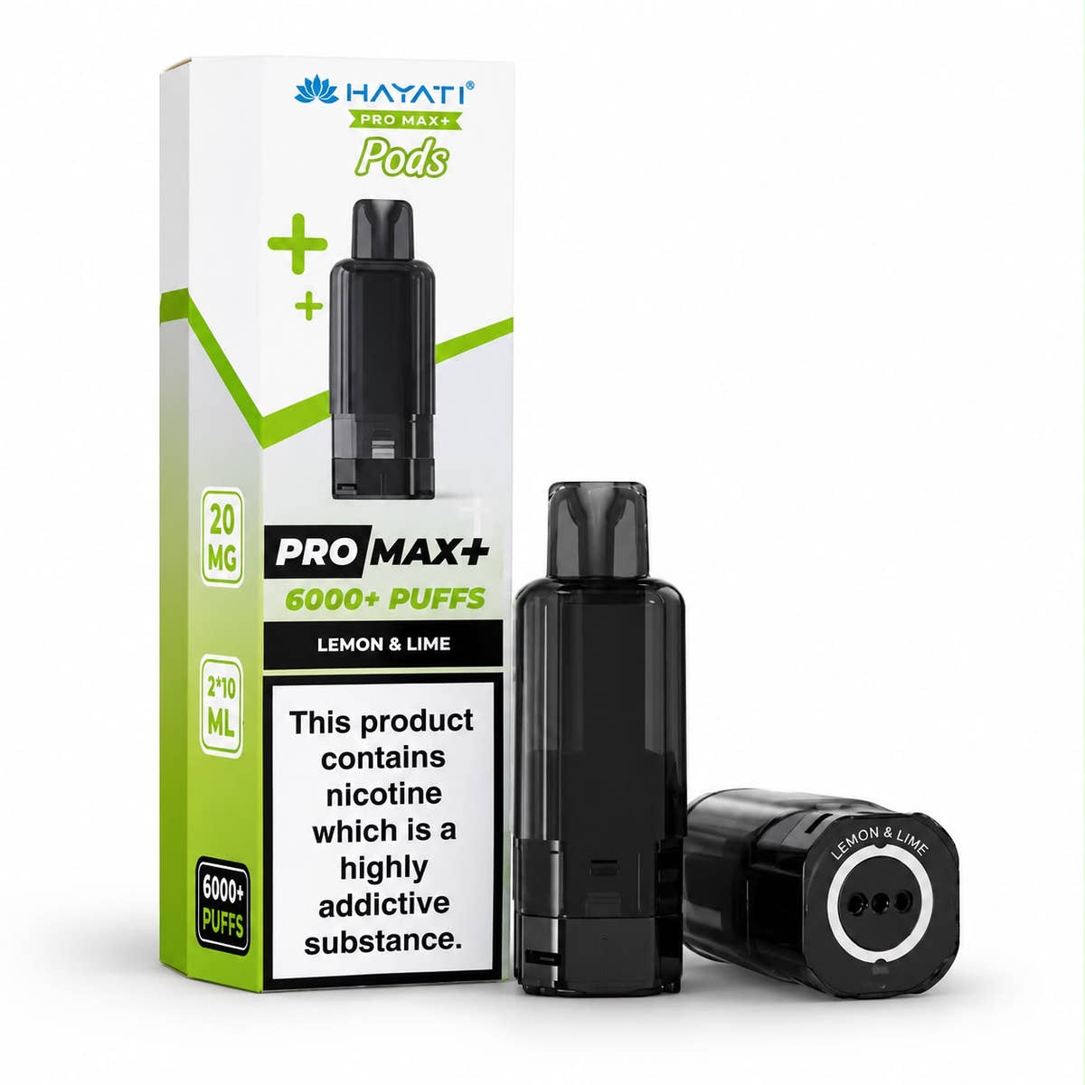 Hayati Pro Max Plus 6000 Puff Pods / Refills  – Pack of 5