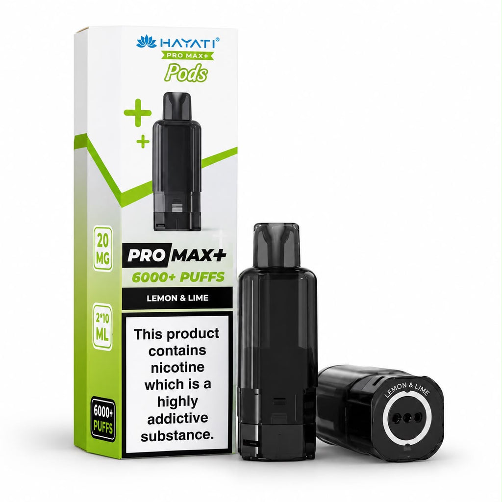 Hayati Pro Max Plus 6000 Puff Pods / Refills  – Pack of 5