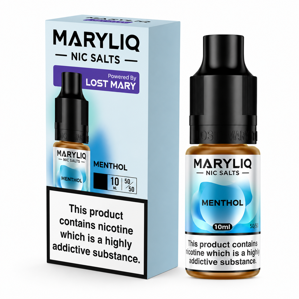 Lost Mary MaryLiq Nicotine Salt 10ml E-Liquid – Case of 10 Bottles
