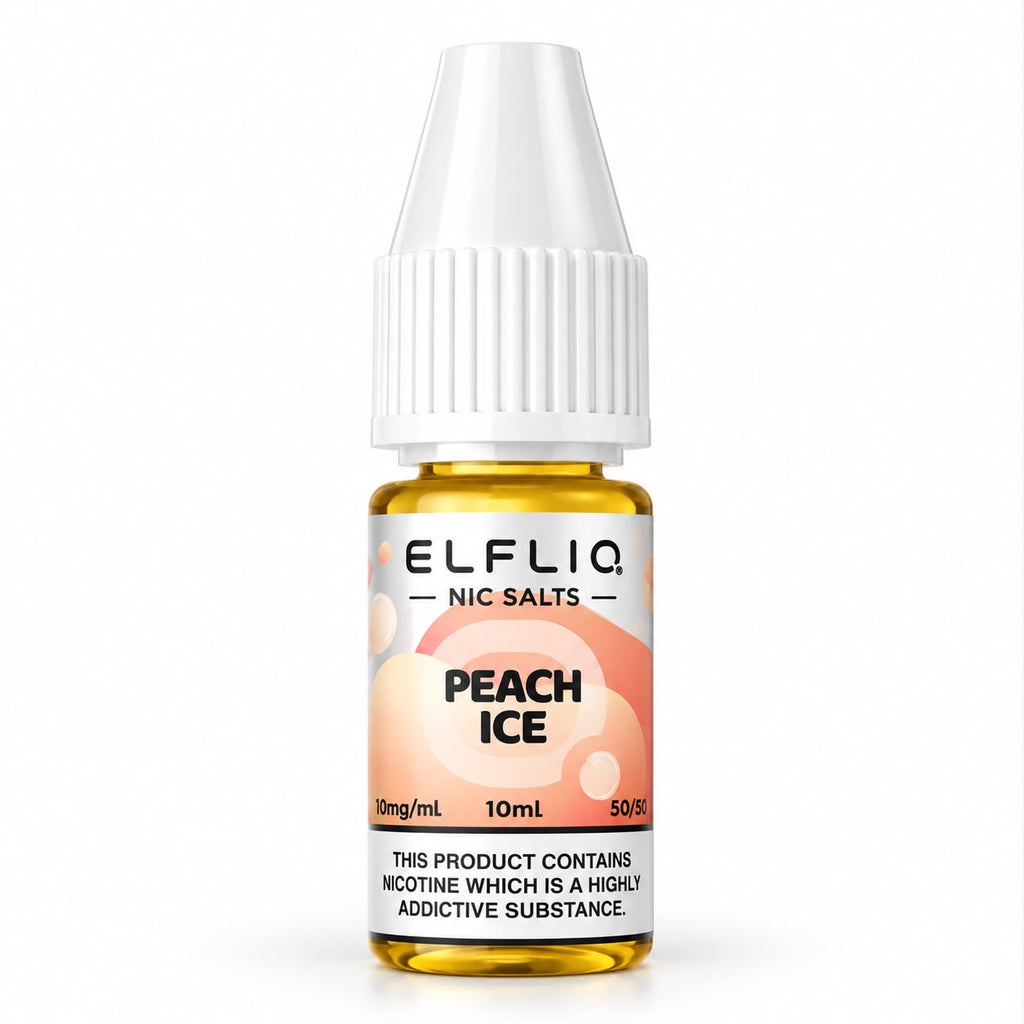 Elf Bar Elfliq Nicotine Salt 10ml E-Liquid – Case of 10 Bottles