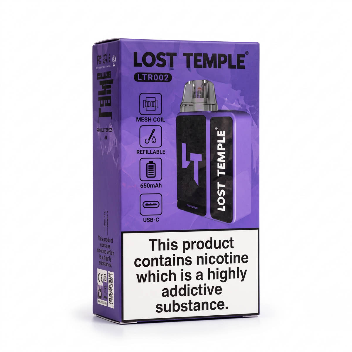 Lost Temple LTR007 Prefilled Pod Device - Single
