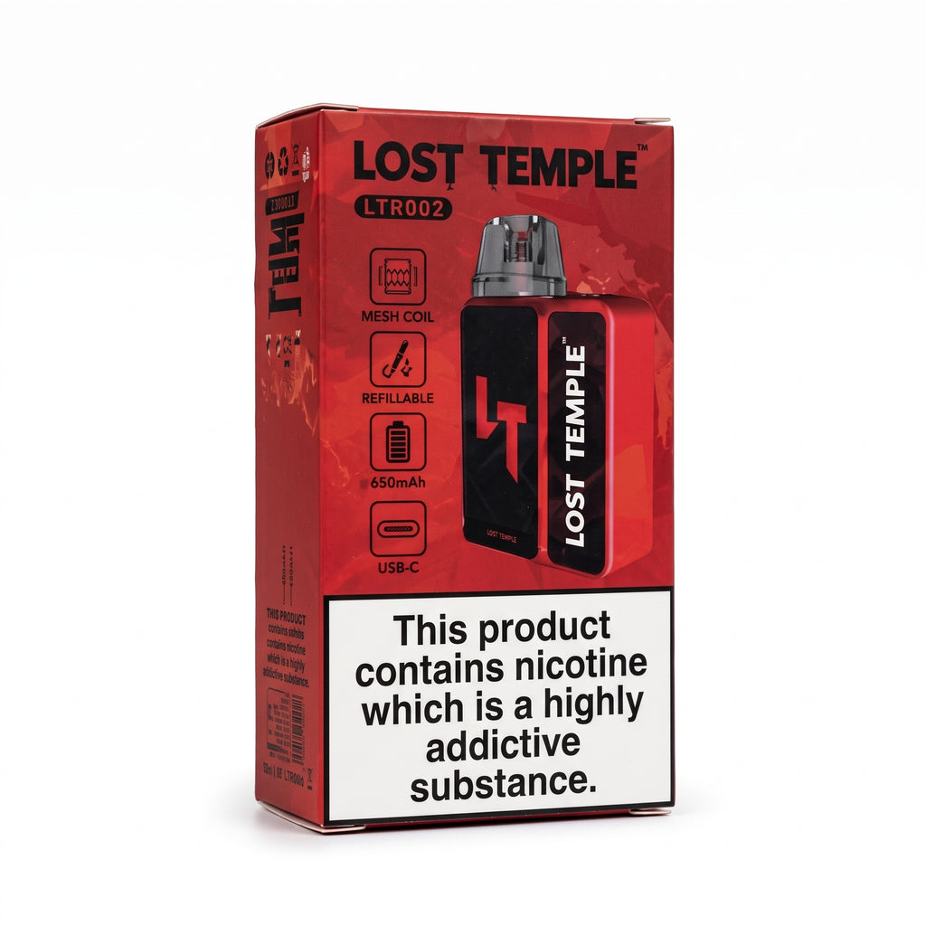 Lost Temple LTR007 Prefilled Pod Device - Single