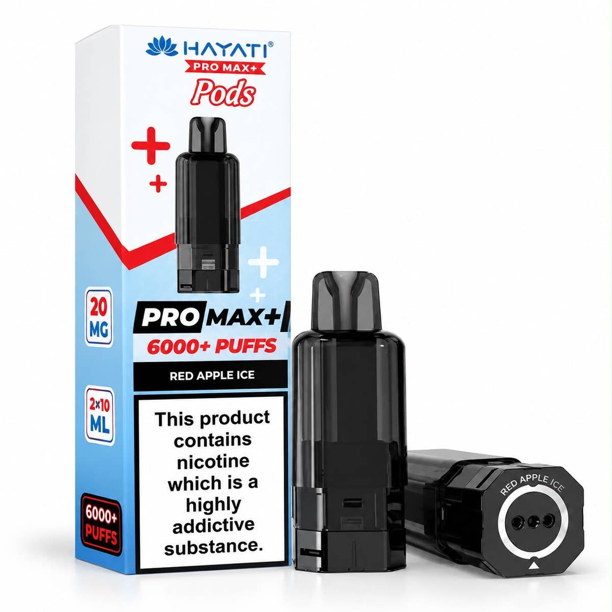 Hayati Pro Max Plus 6000 Puff Pods / Refills  – Pack of 5