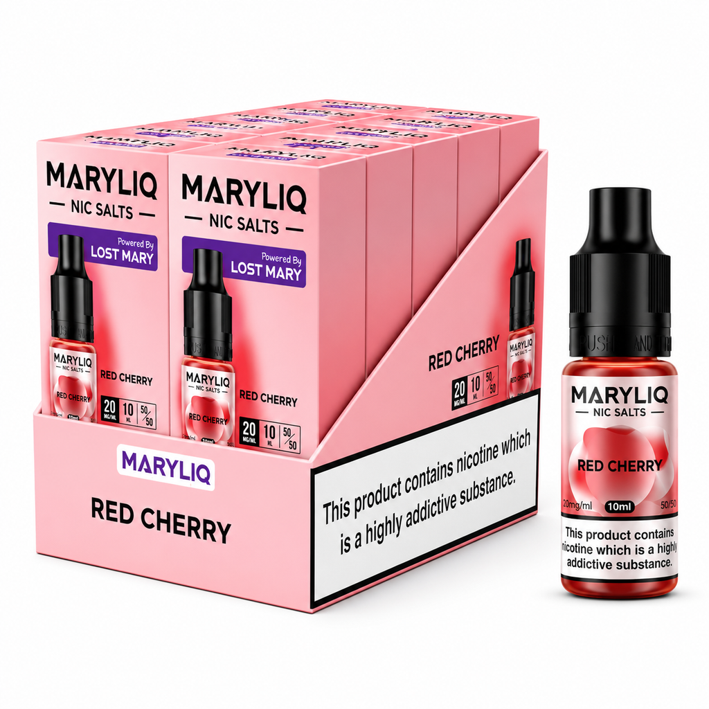 Lost Mary MaryLiq Nicotine Salt 10ml E-Liquid – Case of 10 Bottles