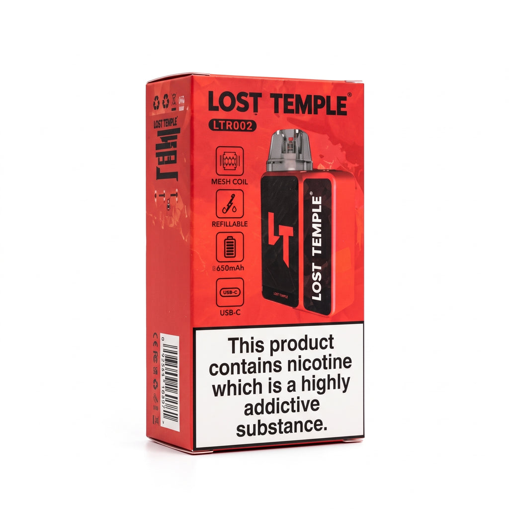 Lost Temple LTR007 Prefilled Pod Device - Single