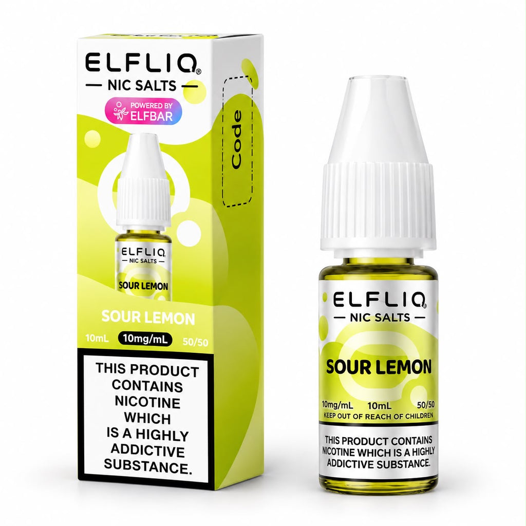 Elf Bar Elfliq Nicotine Salt 10ml E-Liquid – Case of 10 Bottles