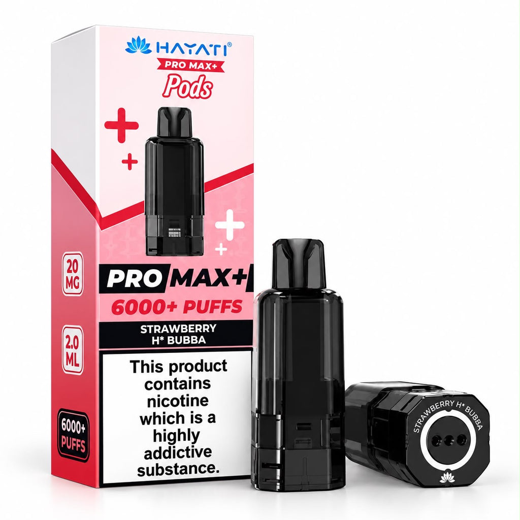 Hayati Pro Max Plus 6000 Puff Pods / Refills  – Pack of 5
