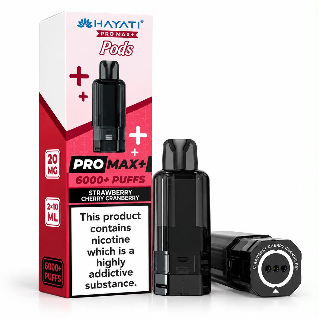 Hayati Pro Max Plus 6000 Puff Pods / Refills  – Pack of 5