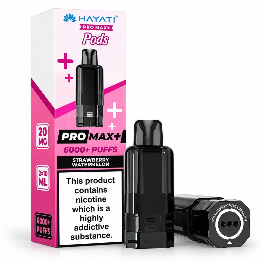Hayati Pro Max Plus 6000 Puff Pods / Refills  – Pack of 5